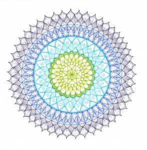 greek islands mandala