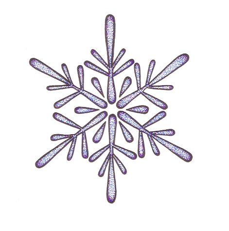 lapis blue snowflake mandala