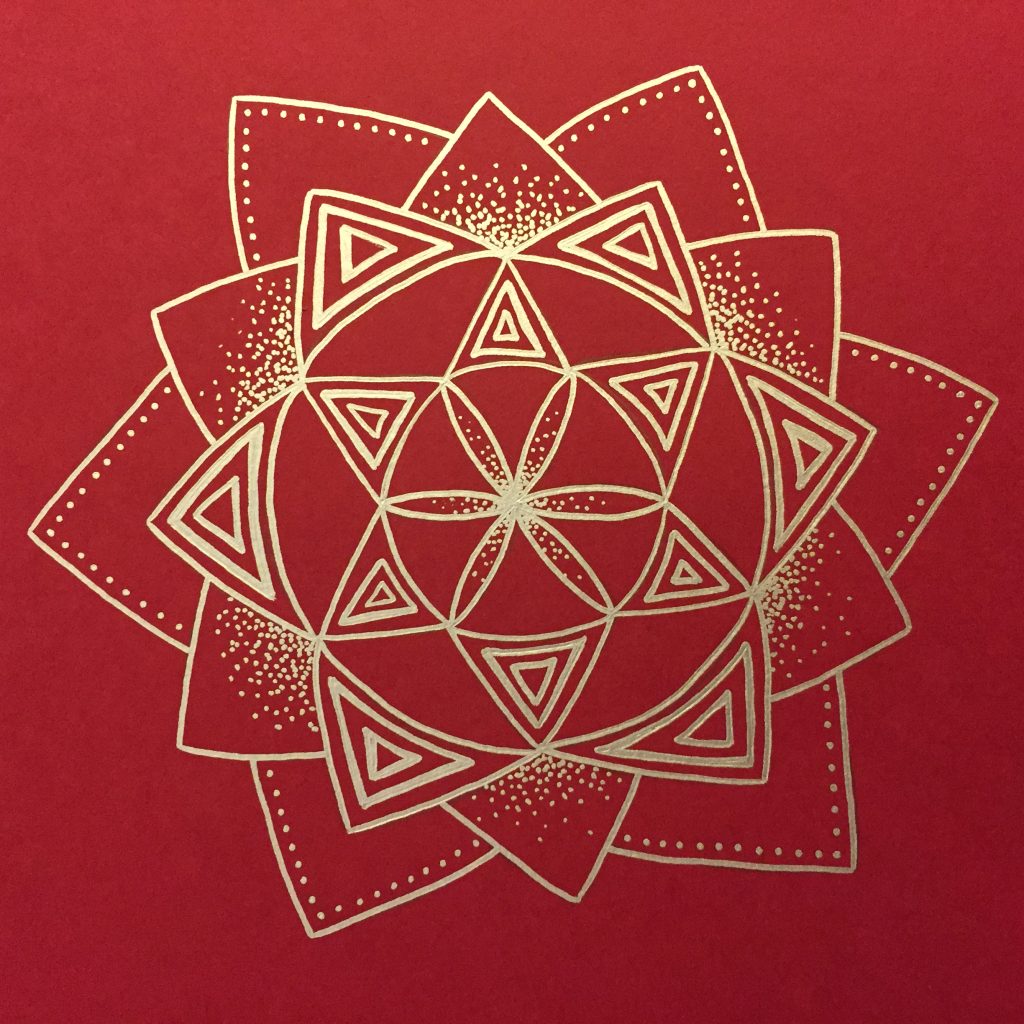 burgundy and silver cardstock